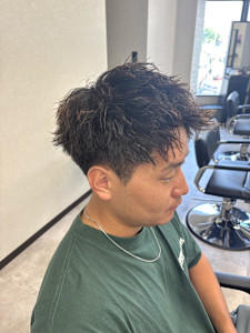 ソフトツイストパーマで作る爽やかアップバング - CØDE by KENJE掲載