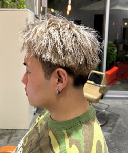 刈り上げアップバング - hair＆spa egerie prime掲載