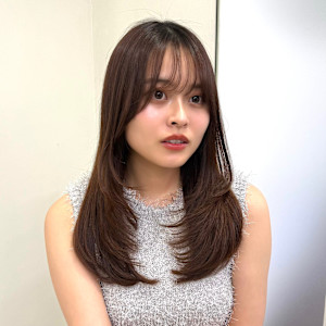 大人ガーリー透明感くすみカラーモカブラウン  - Euphoria GINZA  （旧Euphoria GINZA GRANDE)掲載