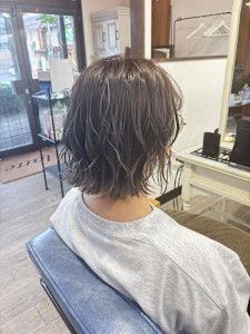 大人かわいい/グレージュカラー/ボブレイヤー - latte hair lemie掲載