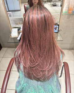 ピンクベージュ/ベージュ/ブリーチ/グラデーション - SOTOE＆marbb久喜店掲載