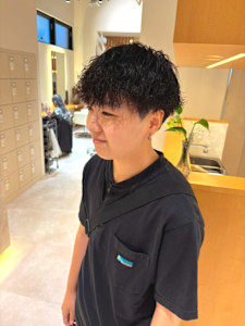 レディースでもかっこいいパーマ