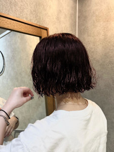 ♪暖色カラー初心者さんにオススメ！ワインレッドカラー - en.掲載