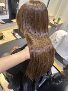 大串　艶髪　オリーブベージュ - rita.掲載