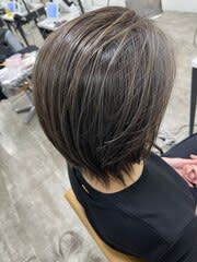 白髪ぼかしハイライトケアカラーインナーカラーダブルカラー池袋