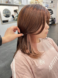 ハイトーンカラー/暖色カラー/ピンクカラー/元町中華街/横浜 - AO。掲載