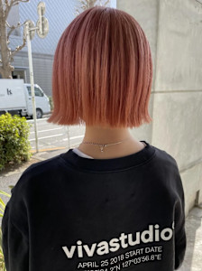 切りっぱなしボブ/ダブルカラー - Rec.掲載