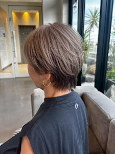 白髪を活かすカラー/マッシュショート - La Sente　Lycee terrace 甲子園口掲載