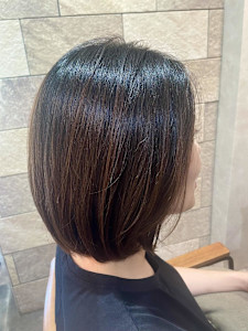 伸ばしかけボブスタイル - 半個室型美容室 Sourire 姪浜店掲載