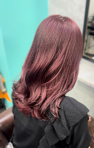 ボルドー×ブリーチカラー - GLADGE池袋/ダブルカラー/ブリーチ掲載
