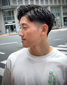 73アップバング - ヒロ銀座バーバーショップ難波店掲載