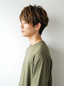 #メンズカラー　#ハイライト