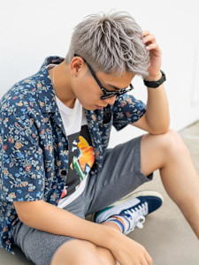 #ホワイトブリーチ　#ハイトーンカラー