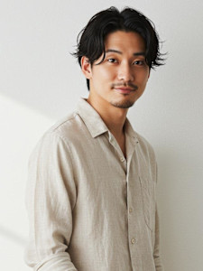 #メンズ眉カット　#メンズパーマ