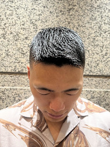 銀座　理容室　barber フェードカット - ヘアーモードキクチ 銀座店掲載