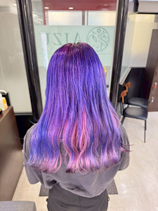 ハイトーンカラー - AIZU本厚木 白髪ぼかし ハイライト バレイヤージュ 髪質改善掲載