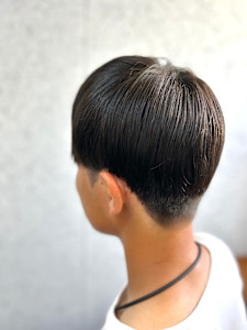 清潔感学生ストレート - hair salon girasol掲載