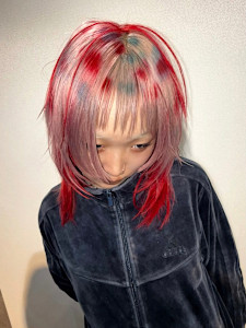 オーダーメイド　ケアブリーチ　デザインカラー　表参道/原宿 - Null 原宿店 デザインカラー/ダブルカラー掲載