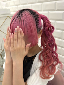 ふわふわ可愛い〜サイドポニー×2連ハート〜　＊ひな＊ - Lilme掲載