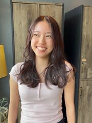 甘めチェリーレッド×愛されレイヤー - Hair ruup Sela design works掲載