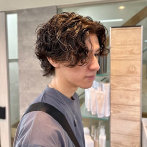 海外風ラフパーマ《谷昂将》