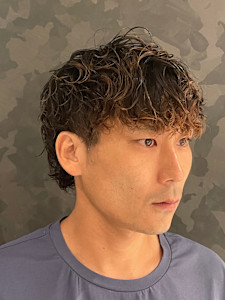 スパイラルパーマ