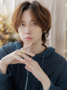 ニュアンスデザインアップバング無造作パーマ　フェザーパーマ - COVER HAIR bliss【カバーヘア ブリス】戸田公園/戸田公園西口店掲載