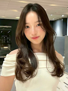 顔まわりカット/レイヤーカット/透明感/オリーブブラウン - K-two 銀座・QUEEN’S GARDEN by K-two掲載