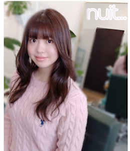 カラー× 似合わせカット×処理剤 - hair  and  eyelash    nuit...掲載
