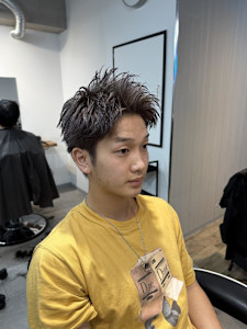 大宮/カット/短髪/毛流れ/センターパート