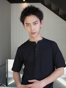 スパイキーショート　メンズパーマ　メンズヘア　メンズパーマ - men's salon es.掲載