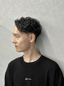 大人クラフトシャドウパーマ×ビジネス