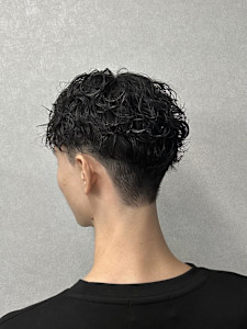 大人クラフトシャドウパーマ×ビジネス