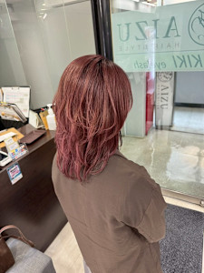 ニュアンスカラー - AIZU本厚木 白髪ぼかし ハイライト バレイヤージュ 髪質改善掲載