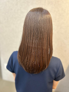 ナチュラル艶ロング