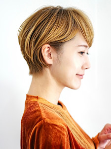 前下がりショート・ボブ/絶壁解消/前髪あり/40代/30代 - INCEPTION  GINZA 銀座掲載