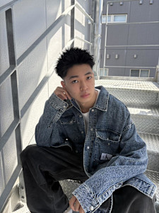 【男らしさ全開！束感ショート × フェードカット】