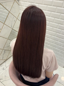 ブリーチなし＊こっくりぴんく＊まゆ