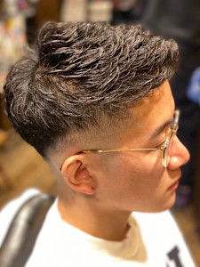 ジェット風ショート　フェード