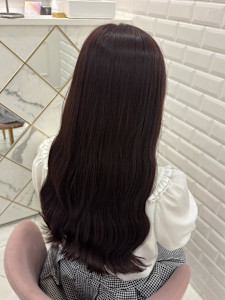 ブリーチなしWカラー＊チョコレートピンク＊まゆ - Lilme掲載