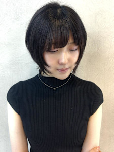 ワイドバング/ホワイトブロンド[髪質改善/ヘアセット/大宮]