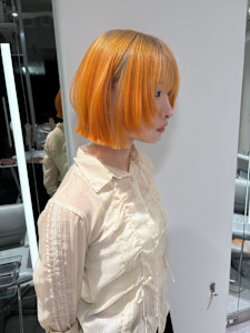 ハイトーンデザイン×髪質改善カラー