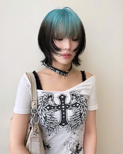 ハイトーンデザイン×髪質改善カラー