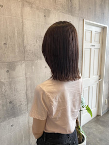 ボブディ×ぶどうカラー《ARCH CHIAKI》