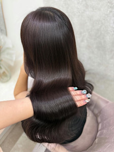 ミディアム/暗めカラー/デザインカラー/フェイスフレーミング - Lovis掲載