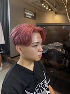 大宮/カット/短髪/毛流れ/センターパート