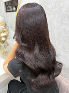 ミディアム/暗めカラー/デザインカラー/フェイスフレーミング - Lovis掲載