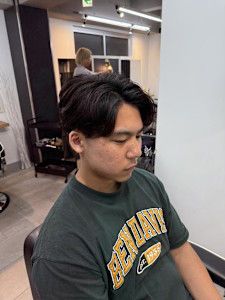  大宮/カット/短髪/毛流れ/センターパート