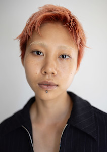 デザインカラー　ショートヘア