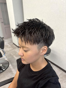 爽やかアップバングスタイル - CØDE by KENJE掲載